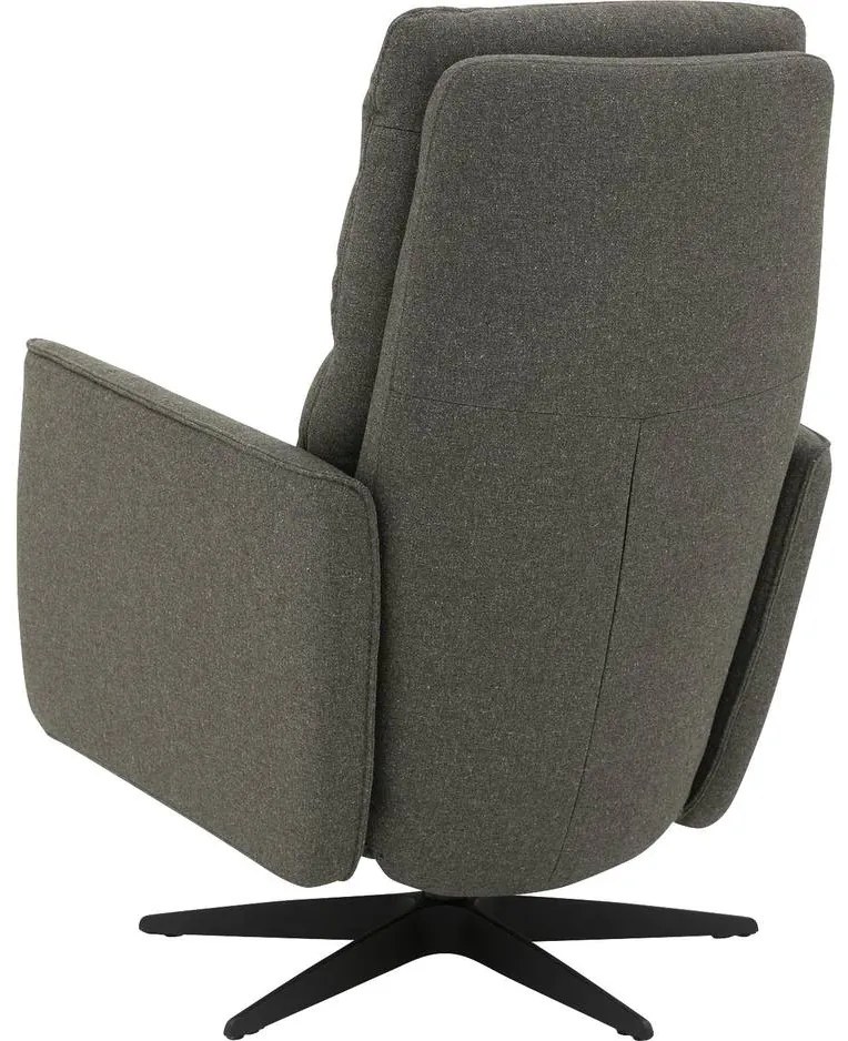 Goossens Excellent Relaxstoel San Paulo, Fauteuil lage rug, small