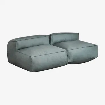 Dojans 2-delige Modulaire Tuinbank Groen – Ether - Sklum