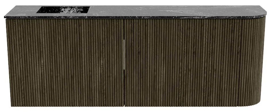 Mondiaz Joya DLux 110cm toiletmeubel ronding rechts shadow met wastafel faye links 1 kraangat lava