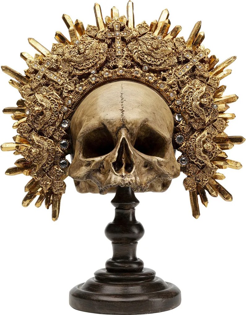 Deco Gouden Schedel