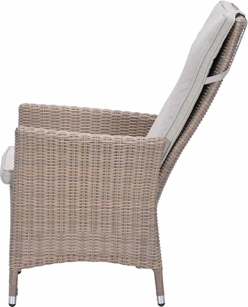 Garden Impressions Collin tuinset 7-delig - Tulli tuintafel 220x115xH75 cm - light teak vironwood