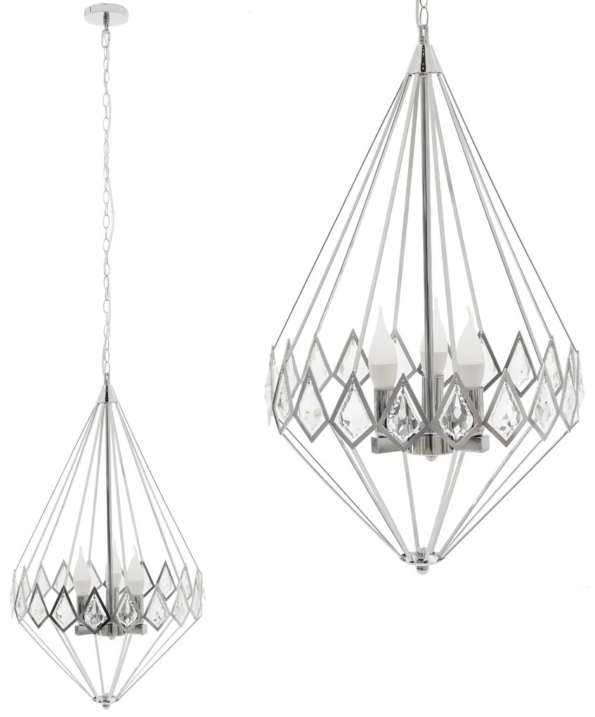 CRYSTAL HANGLAMP DIAMOND APP767-3CP