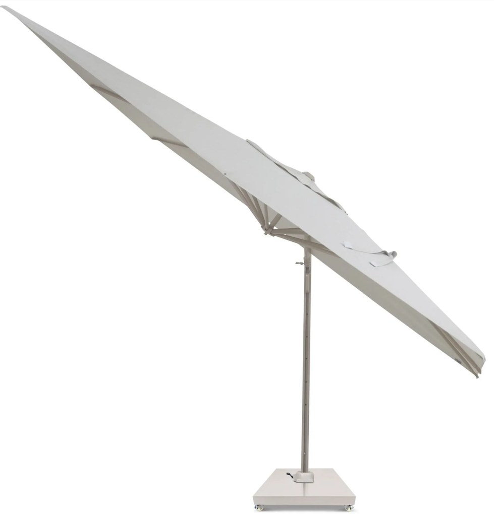Zweefparasol  3x3.5m S2 Excellent (excl. voet) Taupe-naturel-bruin Camello Luna