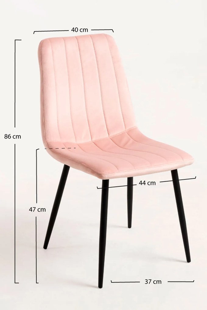 Fluwelen Liny Stoel