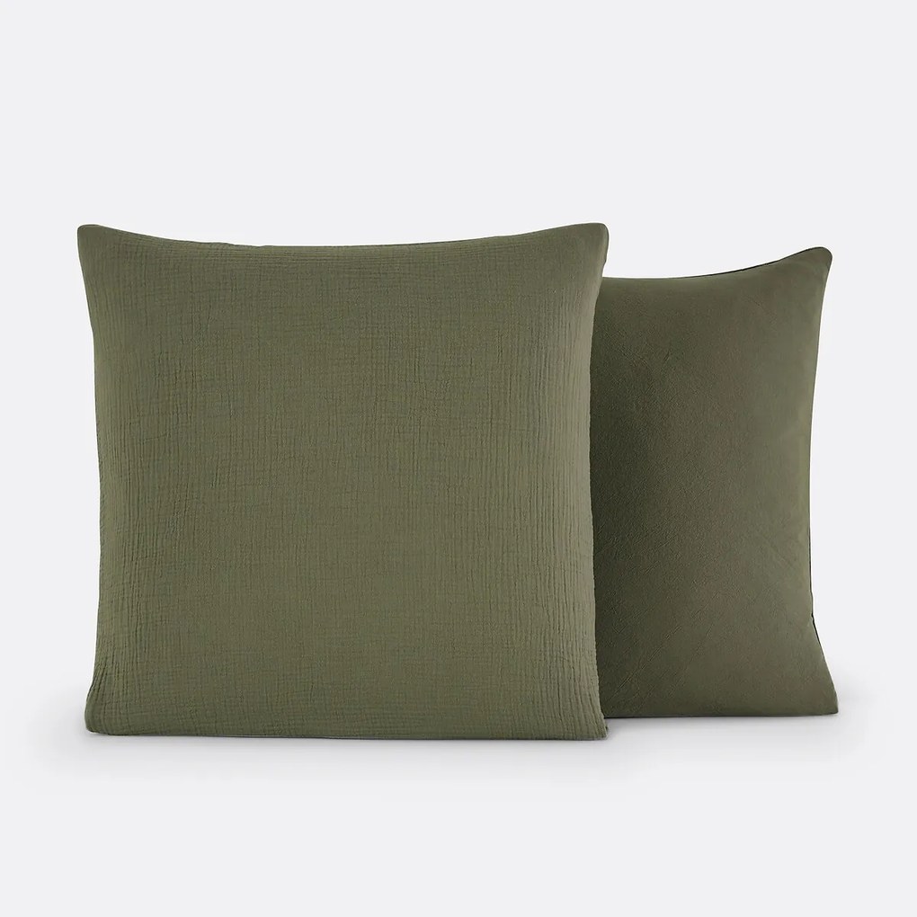 Kussenhoes, katoen gaas/gewassen katoen, KUMCO