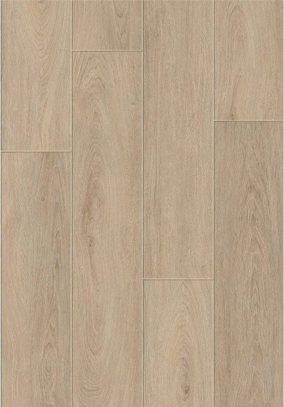 Mexen Palmdale  vinylpanelen 1227 x 187 mm LVT Dryback 2,5 mm, PVC onderlaag, 4 V-groef, Eiken - F1327-1227-187-255-4V1-01