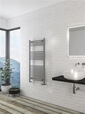 Eastbrook Wingrave handdoekradiator 60x120cm grijs mat 700W