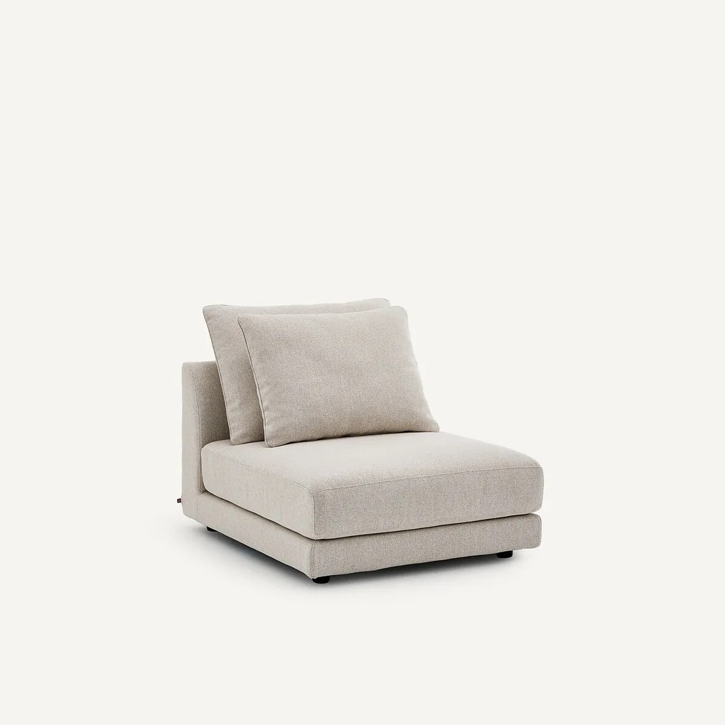 Modulaire bank in tweed, TIBERIO