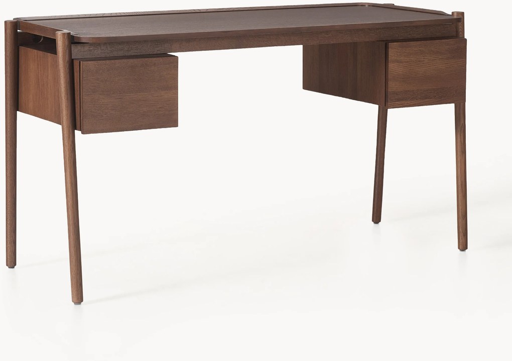 Houten bureau Libby met lades