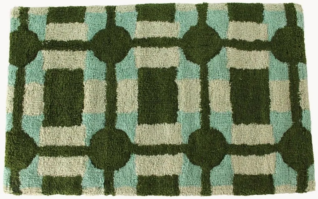 Katoenen badmat Geometric