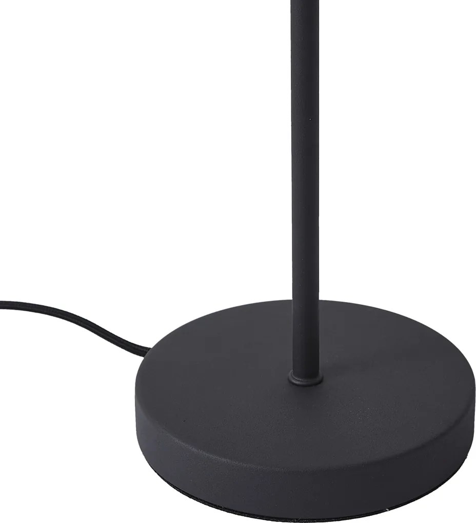 Moderne tafellamp zwart met goud 1-lichts - Magno