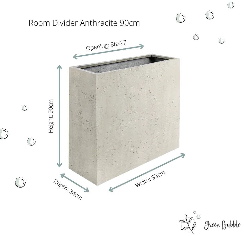 Grigio Room Divider Antique White