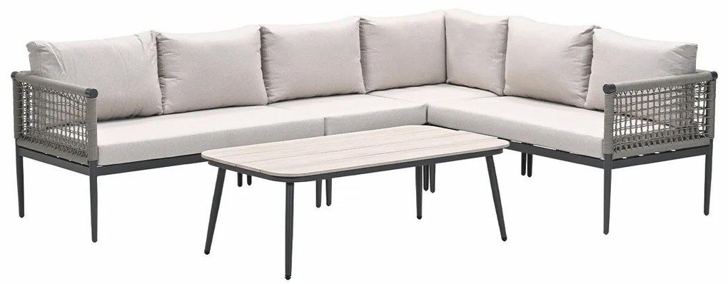 Garden Impressions Burela loungeset 5-delig rechts - taupe
