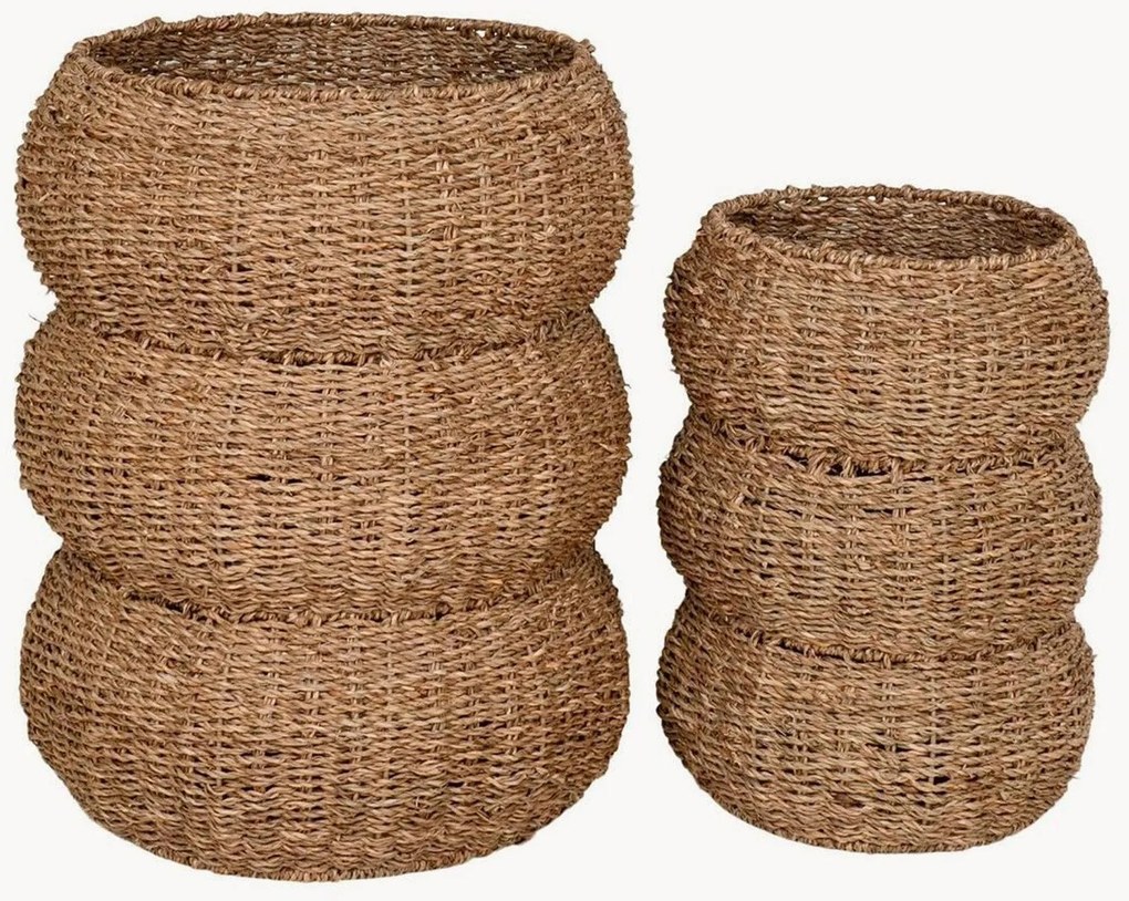 Opbergmanden Sarbas van zeegras, 2-delig