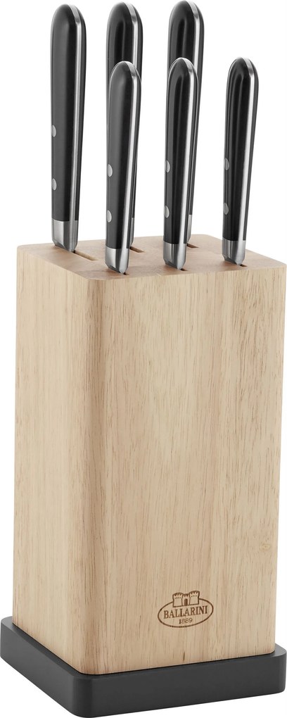 BALLARINI Avola Prestigio 7-delig, Messenblok, Zwart - Avola Prestigio - BALLARINI