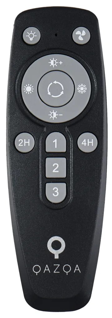 Plafondventilator wit 50cm incl. LED dimbaar met afstandsbediening - Maddy