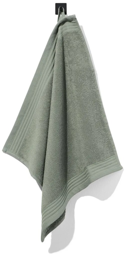 HEMA Keukendoek 50x50 Katoen Grijsgroen (groen)