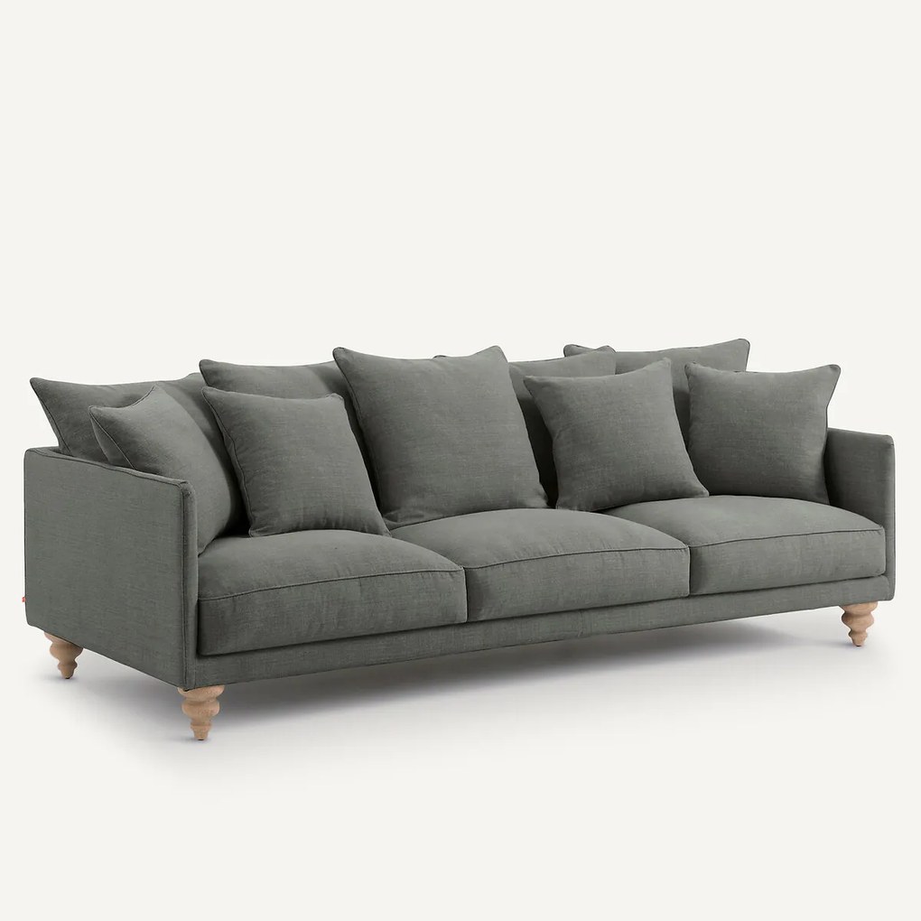 3-, 4- of 5-zits bank in katoen en linnen, Lazare