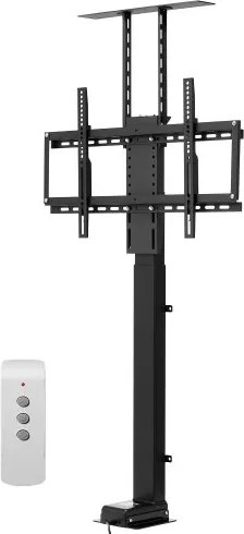 VEVOR Gemotoriseerde TV-liftstandaard Verstelbare TV-liftstandaard voor 813-1178 mm TV's (draagvermogen 54 kg), elektrische TV-beugel met afstandsbediening, TV-standaard met max. VESA 60 x 40 cm