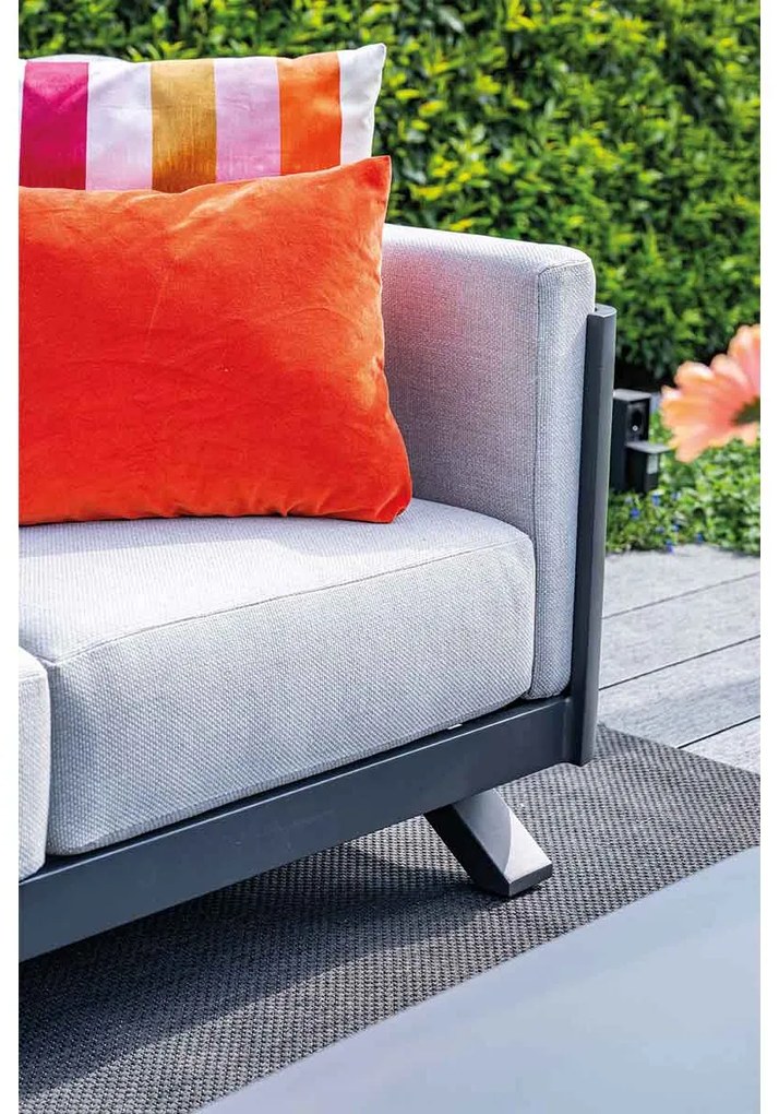 Garden Impressions Medellin loungeset 5-delig - donker grijs