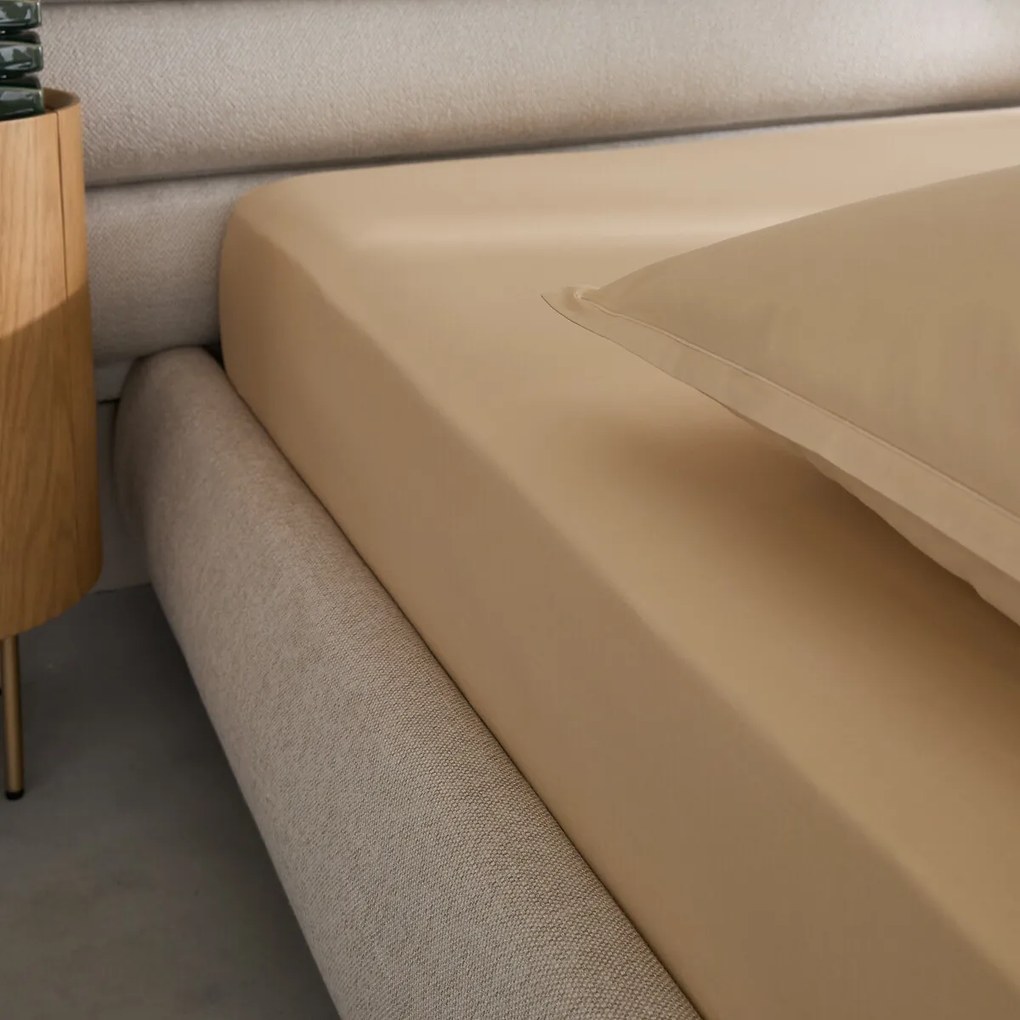 Hoeslaken in perkalkatoen, omslag 30 cm, Veneto