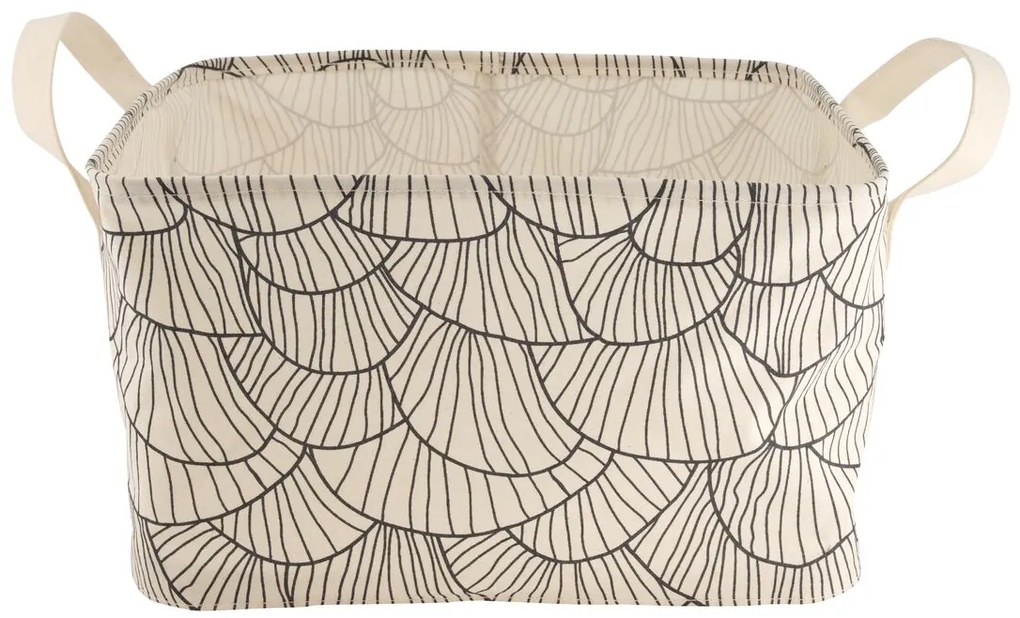 HEMA Canvas Mand 29x38x22 Wit (wit)