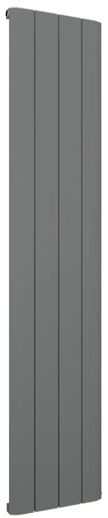 Eastbrook Peretti verticale aluminium radiator 60x28cm Antraciet 316 watt