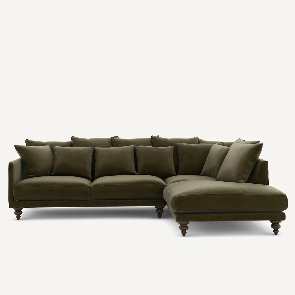 Fluwelen hoekbank, LAZARE