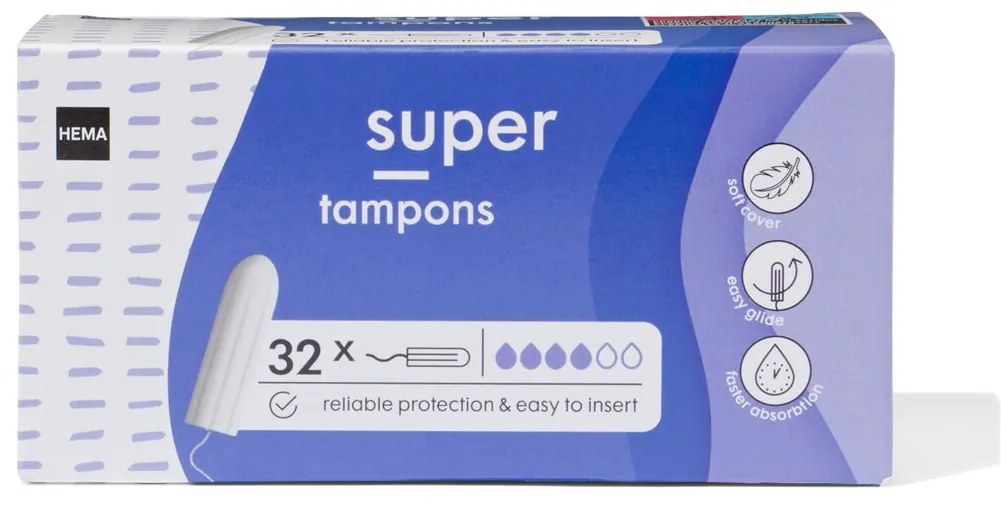 HEMA Tampons Super - 32 Stuks