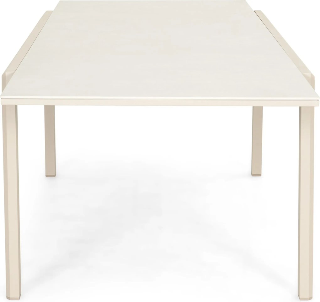 Tuinset 8 personen 200 cm Aluminium Taupe Presto Brentino/Tivario