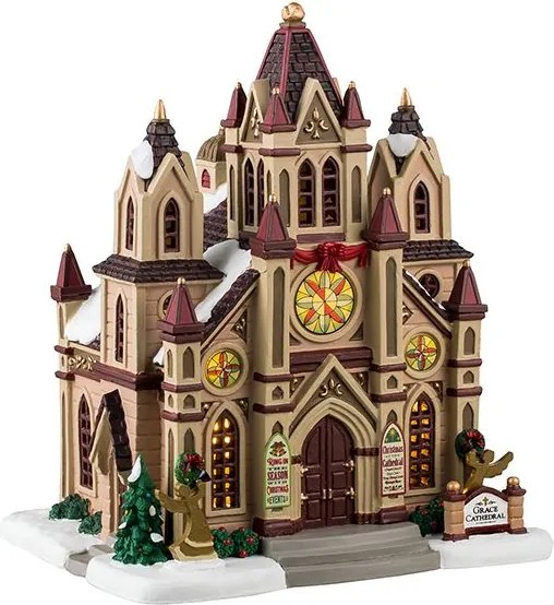 Lemax - 'Grace Cathedral' - Verlicht gebouw