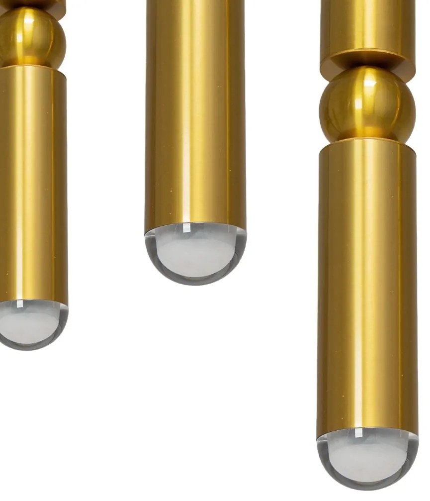 Hangende gouden plafondlamp APP471-3CP