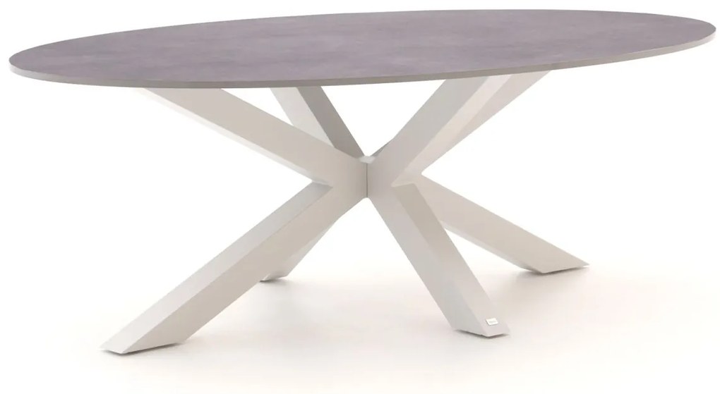 Tuin eettafel Bellagio  | Ovaal  | Tuintafel Dekton | 240x120cm | 6 personen | Kees Smit Tuinmeubelen