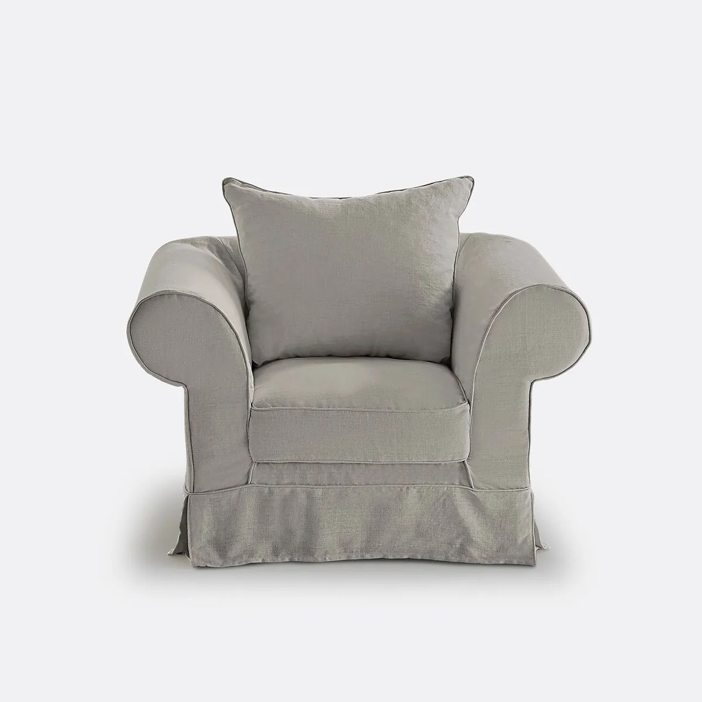 Fauteuil in katoen, comfort superieur, Adélia