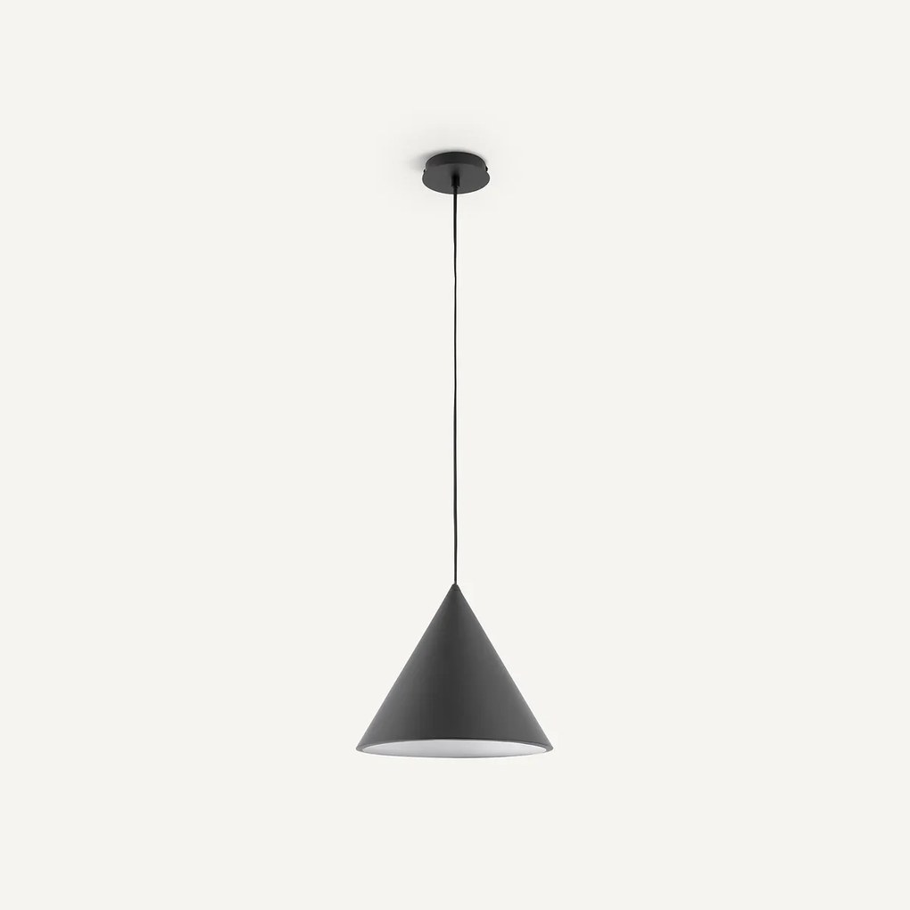 Conische hanglamp diam 30 cm, Moke