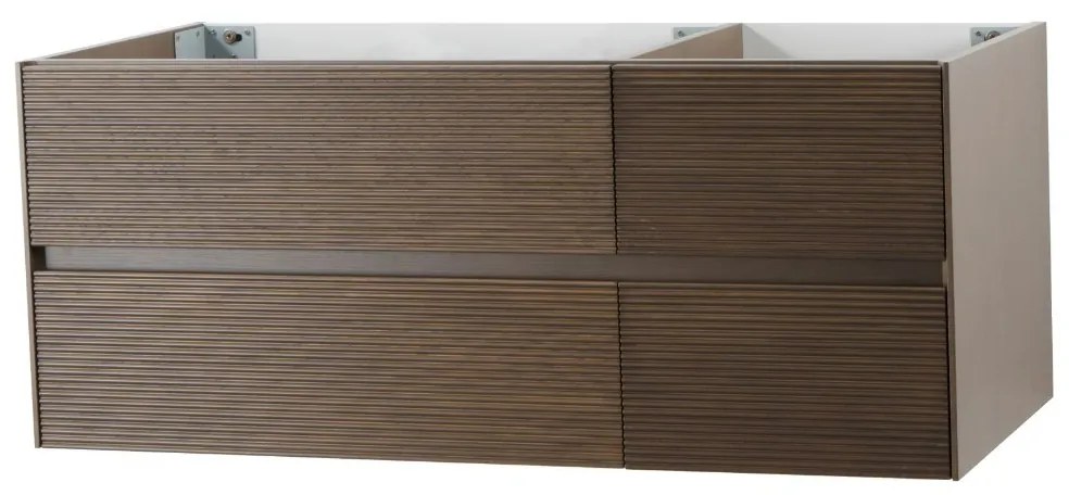 SaniGoods Lucille badkamermeubel 120cm donker walnoot