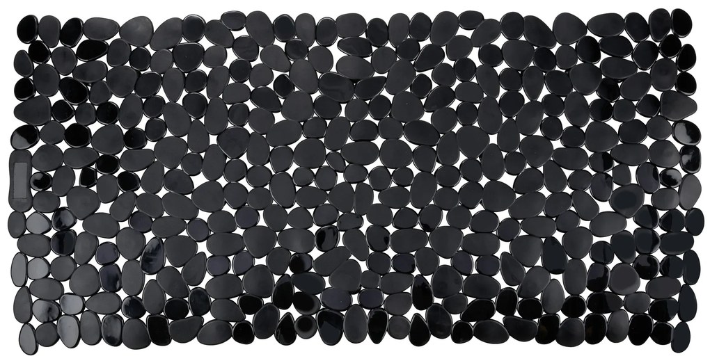 Wenko Paradise anti-slip badmat 71x36cm zwart mat
