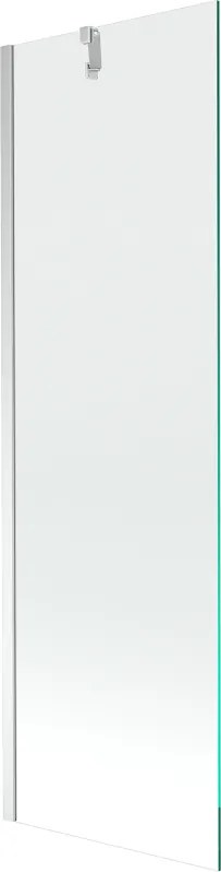 Mexen Next badscherm 1-deurs 60 x 150 cm, transparant, chroom - 895-060-000-00-00-01