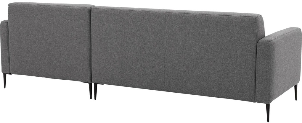 Goossens  Key West grijs, stof, 2,5-zits, modern design