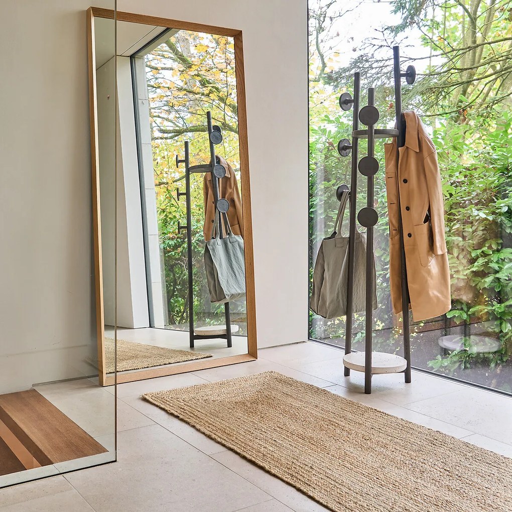 Spiegel XXL in massief eik H200 cm, Andromède