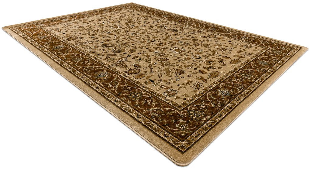 Tapijt ROYAL E0176 Kader - beige / bruin