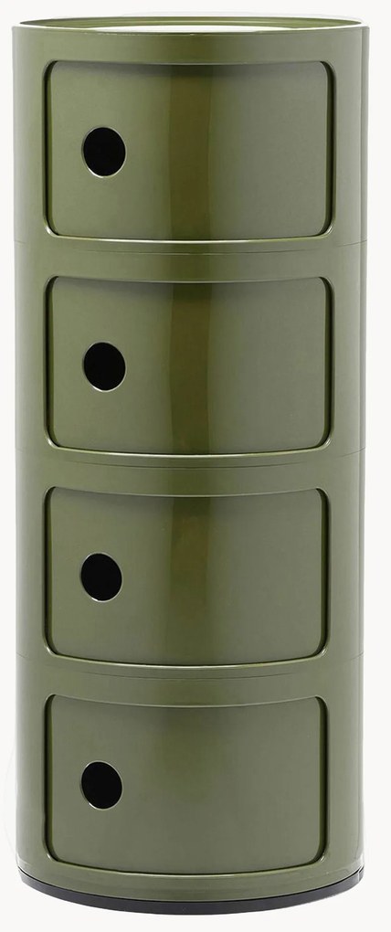 Design container Componibili, 4 modules, H 77 cm