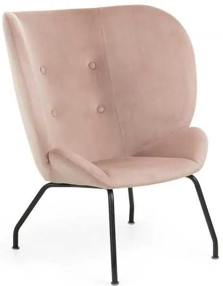 Kave Home Violet fauteuil roze