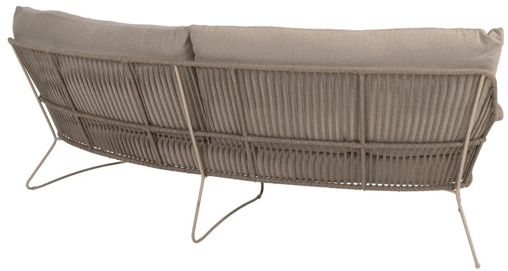 4 Seasons Outdoor Botanic 3-zits loungebank SALE Loungebank taupe weerbestendig