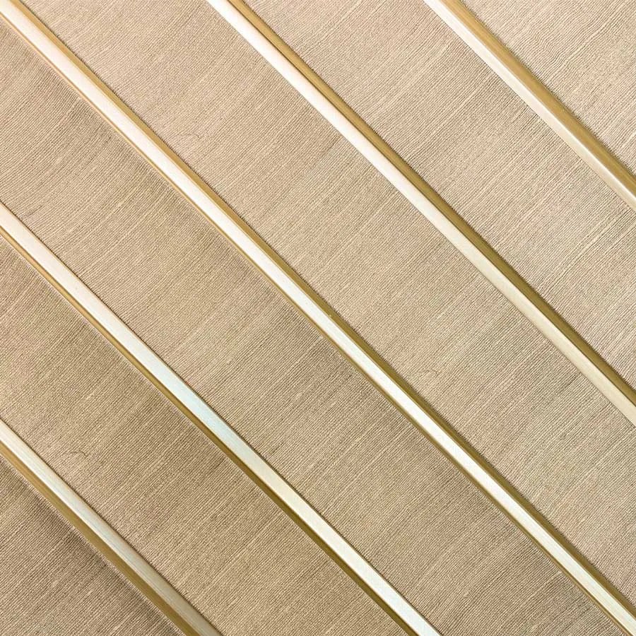 Wandpaneel Grace Beige 260x12cm - 260 cm x 12 cm x 1.2 cm | 1.2 kg | Paneli akoestische wandpanelen - AKU Wandpanelen