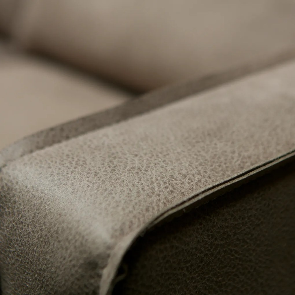 BePureHome Rodeo 3-zits Bank Elephant Skin