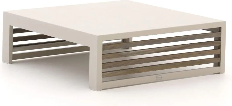 Loungetafel Bellagio  | Vierkant  | Tuintafel Aluminium | 80x80cm | Kees Smit Tuinmeubelen