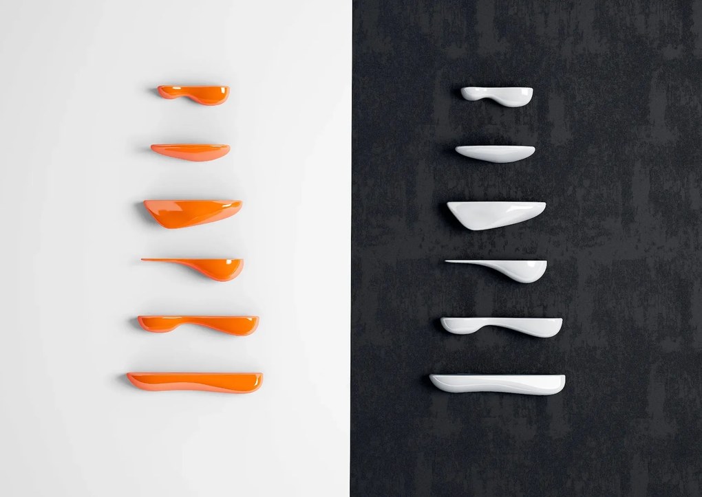 Clou Cliff planchet keramiek 36cm oranje