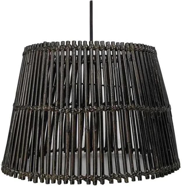 HSM Collection hanglamp Ajay - black wash - Ø33 cm - Leen Bakker