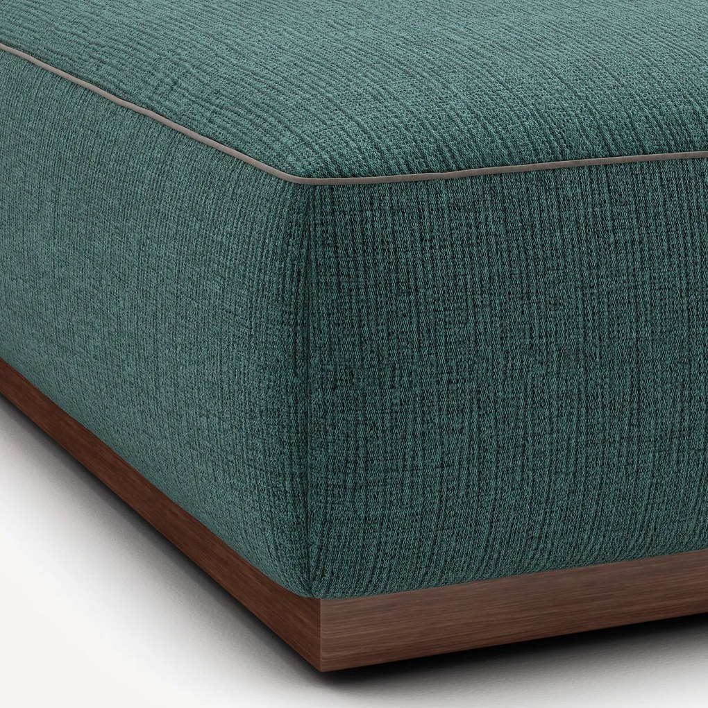 Voetensteun in gevlekt canvas, JACOPO